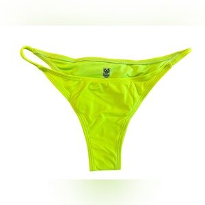 DIXXON NWT Neon Yellow Bikini Bottom